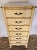 French Provincial Late 20th Century Dixie Furniture French Provincial Style Walnut 6 Drawer Lingerie Chest For Sale - Image 3 of 8