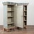 Late 18th century pair of Swedish narrow cabinets, crafted in pine and retaining their original hand painted finish....
