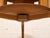 Vintage Brown Saltman Mid-Century Modern Round Walnut Side Table With Geometric Top For Sale - Image 12 of 12