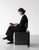 Axis Chair in Blended Iron & Italian Leather by D´ARK Atelier For Sale - Image 13 of 14