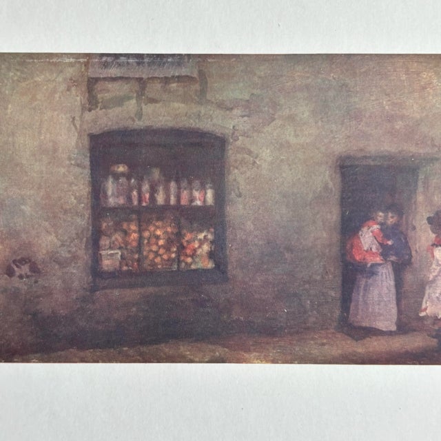 Orange James McNeill Whistler, an Orange Note, a Sweet Shop 1904 Antique Photogravure, Early Impressionism For Sale - Image 8 of 12