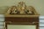 Approx: 20 Years Old Walnut 9D Gold Colonial Williamsburg Beveled Glass High Quality Construction Large Impressive Mirror...