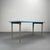 1950s Pastel Blue Metal Desk with Grey Legs by Georg Leowald for Pohlschröder, Germany, 1950s For Sale - Image 5 of 9