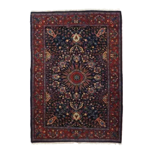 Antique Persian Bidjar Rug 4'6'' X 6'7''