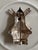 Vintage sterling silver Dutch Windmill brooch with articulated and spin sails by Lang Jewelry (circa 1940s – 1950s)...