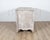 18th Century French Louis XV Bleached Oak Curved Commode with Parquet Top For Sale - Image 9 of 9