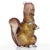 Murano Vintage Seguso Murano Dark Amethyst Gold Flecks Italian Art Glass Squirrel Figurine Paperweight For Sale - Image 4 of 9