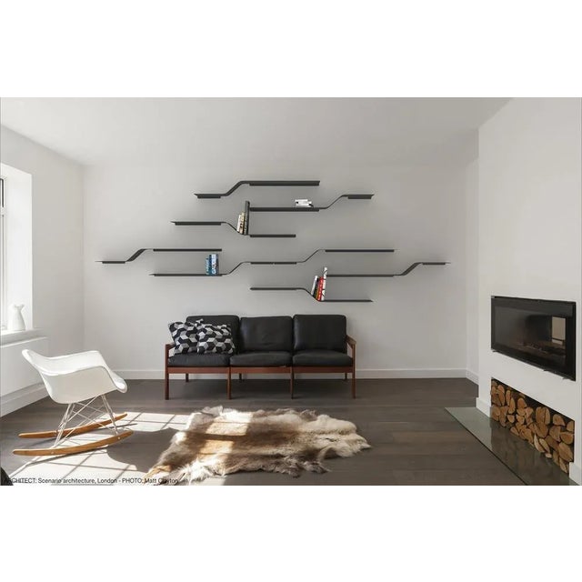 Contemporary Network Shelves Black, Model Set 1 by Julien Vidame For Sale - Image 3 of 6