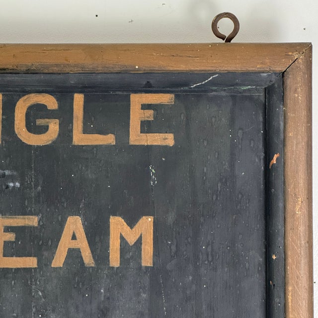 Primitive Early 20th Century American Bowling Score Board With Labels in Wood Frame For Sale - Image 4 of 10