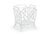 Contemporary Wildwood Wild Palm Planter - White For Sale - Image 3 of 3