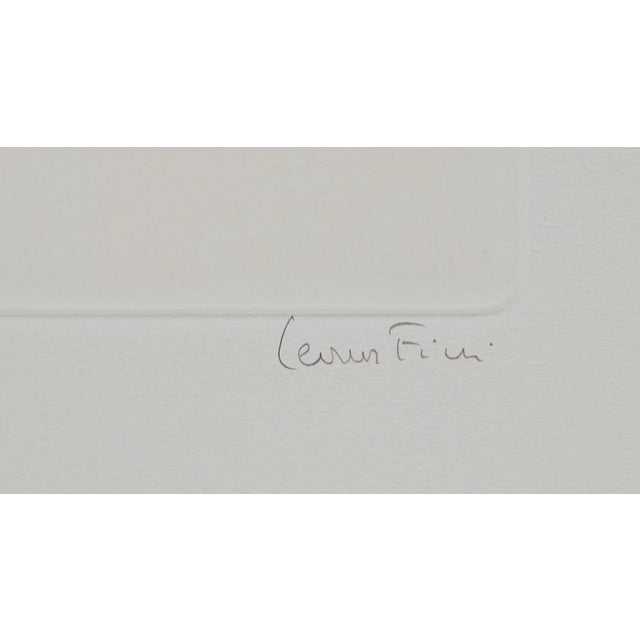 Léonor Fini, The Coronation of the Cat, Original Engraving For Sale - Image 4 of 6