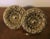 American Antique 19th Century American Federal Empire Gilt Spun Brass Drapery Tie Backs - A Pair For Sale - Image 3 of 11