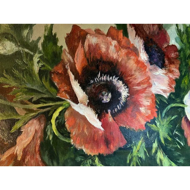 Signed E. Brandt, artist unknown from the gallery. Oil work with frame. Total size with frame: 38x78 cm This piece has an...