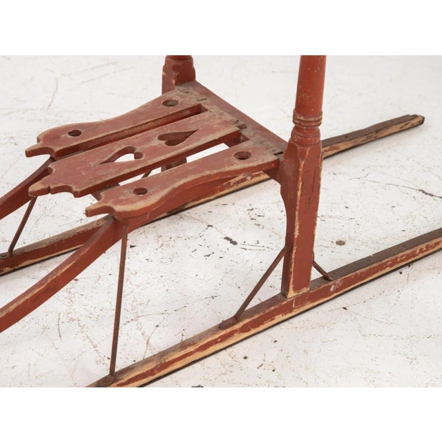 Vintage Swedish Kick Sled For Sale - Image 11 of 12