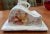 Ceramic Late 19th Century Porcelain Butter Dish W/ Roses Pattern For Sale - Image 7 of 7