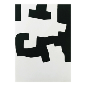 1973 Chillida Original Lithograph DM02204r Derriere Le Miroir