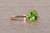Gold The Monsegur: Green Crystal Set Ring in Yellow Gold For Sale - Image 8 of 11