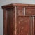Wood Antique Chinese Red Lacquer 2 Door Wine Cabinet For Sale - Image 7 of 10