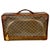 Vintage Louis Vuitton Canvas & Leather Monogram Diminutive Suitcase, Circa 1970s For Sale In West Palm - Image 6 of 18