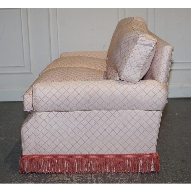 English Country House 2-Seater Sofa Bed with Feather Filled Cushions For Sale - Image 15 of 18