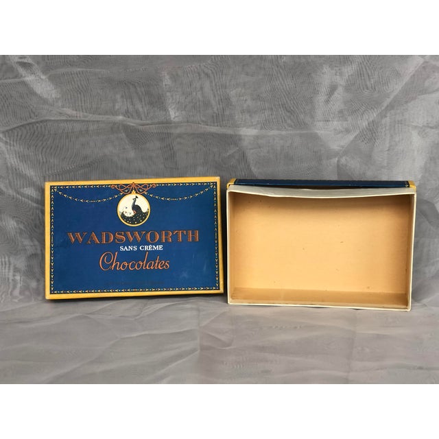 Paper Vintage Art Nouveau Chocolate Box For Sale - Image 7 of 11