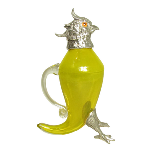Antique English Cockatoo Decanter