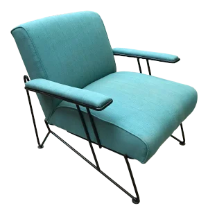 1950s Sculptural Lounge Chair by Dan Johnson for Pacific Iron