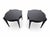 Weiman Vintage Weiman Heirloom Hollywood Regency Black End Tables, Pair For Sale - Image 4 of 8