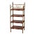 Antique Bamboo Etagere Shelf Stand For Sale