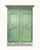 Early 19th Century French Pistache Green Marriage Armoire For Sale - Image 17 of 17