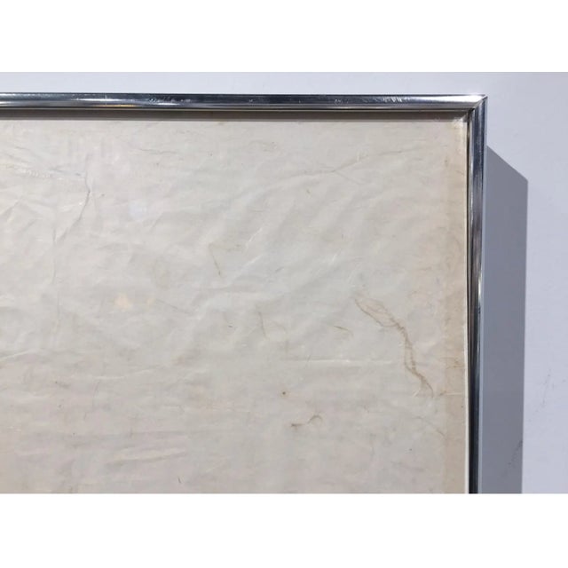 Large Mid Century Church Drawing, Signed For Sale In New York - Image 6 of 10