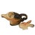 Chestnut Post-Wwii German Ceramic Rabbit Figural Teapot Erphila u.s. Zone – Circa 1945–1949 For Sale - Image 8 of 10
