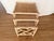 Mid-Century Modern Vintage Chippendale-Style Rattan Nesting Side Tables For Sale - Image 3 of 5
