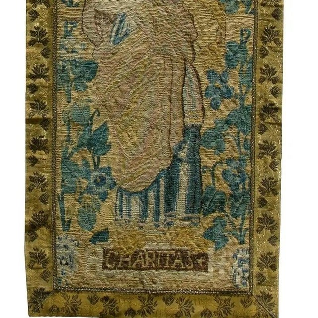 16th Century Antique 16th Century Flemish Tapestry For Sale - Image 5 of 9