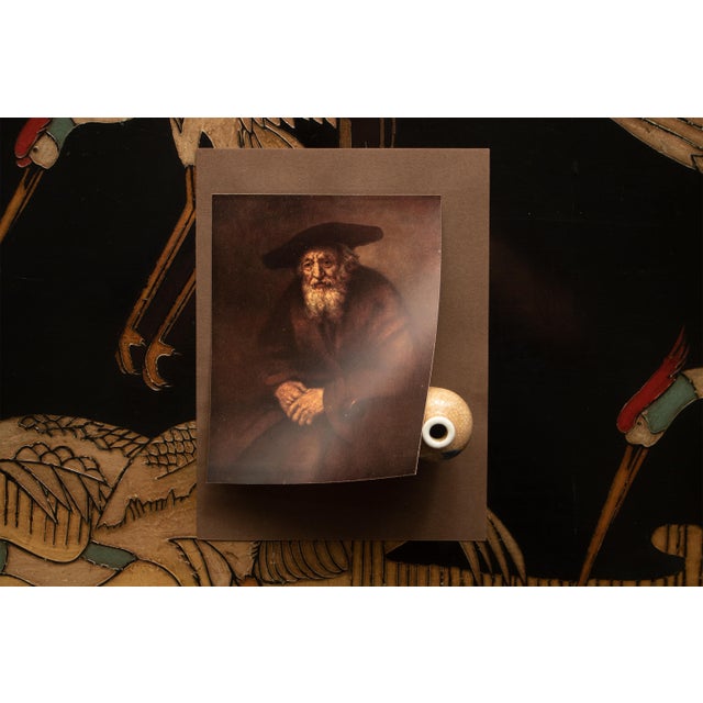 1900 - 1909 1905 After Rembrandt "An Old Man With a Long Beard", First Edition Full-Color Print by M. Menpes For Sale - Image 5 of 6