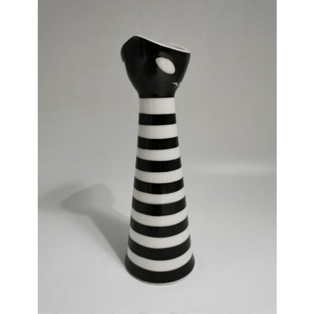 Cat Figure by Janos Torok for Zsolnay, 1960 For Sale - Image 3 of 14
