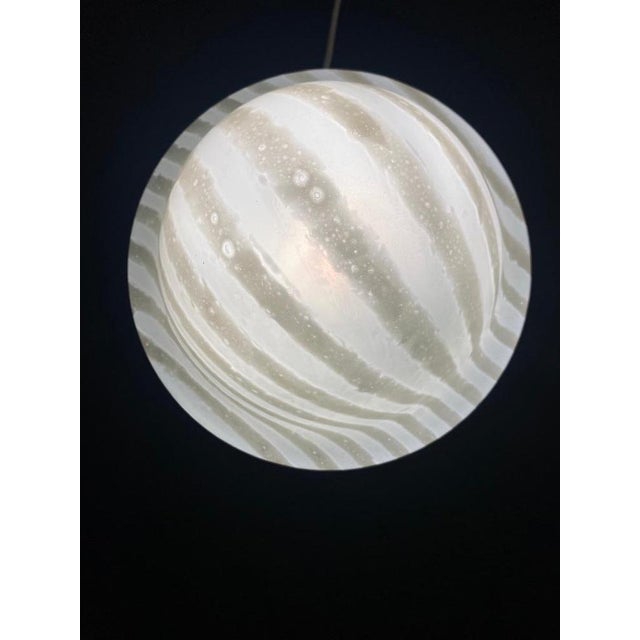 Glass Glass Mushroom Table Lamp from Peill & Putzler, 1960s For Sale - Image 7 of 10