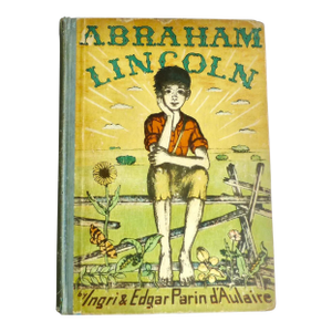 1944 Folk Art Abraham Lincoln Children's Book