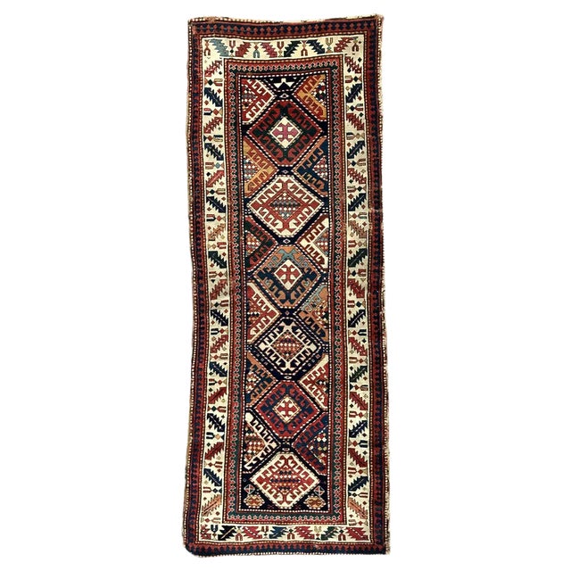 Antique Wool Runner For Sale