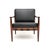A stunning vintage Swedish Cadett armchair by Eric Merthen for Ire Mobler. This was made in Sweden in the 1960’s. The...