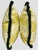 2020s Clark & Clark Citrus and Green Brush Fringe Custom Made Pillow Pair For Sale - Image 5 of 9