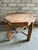 1960s Octagon Shaped Wooden Side Table, Belgium For Sale - Image 12 of 16
