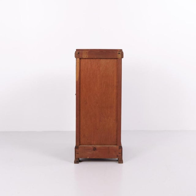 Vintage Bedside Tables in Mahogany, 1920s, Set of 2 For Sale - Image 12 of 13