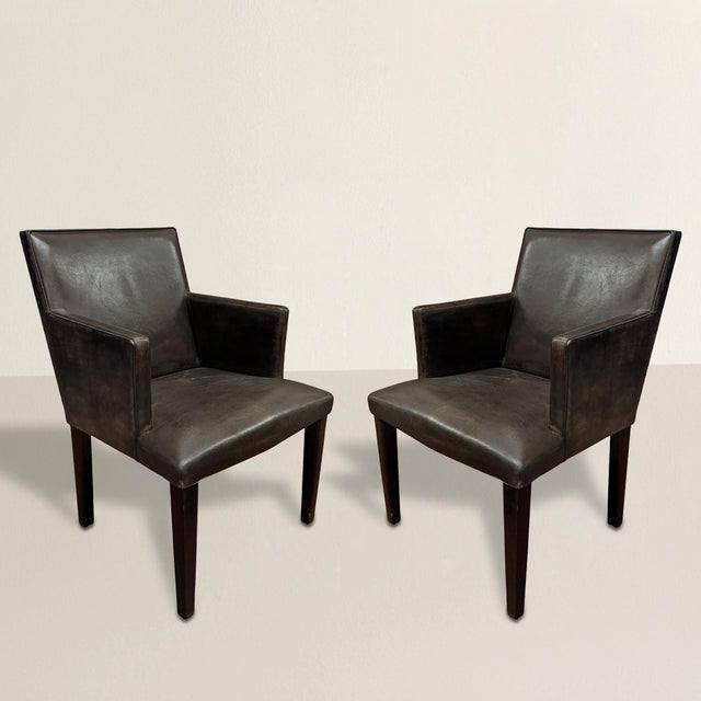 These have that wonderful quality of looking almost severe until you sit in them. Dutch designer Bart van Bekhoven has...