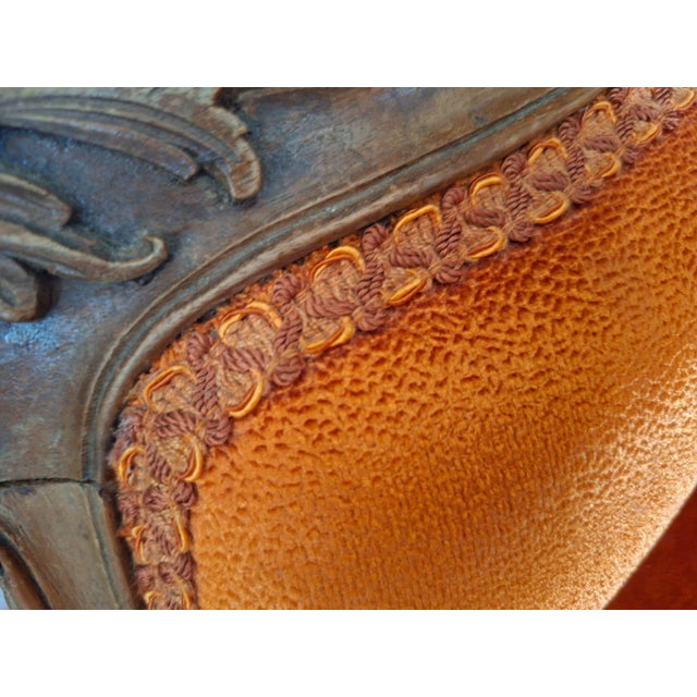 Vintage Baroque-Style Armchairs, 1940, Set of 4 For Sale - Image 11 of 15