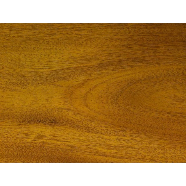 Romweber Figured Walnut & Travertine Regency Night Stand. For Sale - Image 9 of 11