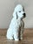 Vintage Regency Glazed Ceramic Poodle For Sale In West Palm - Image 6 of 7