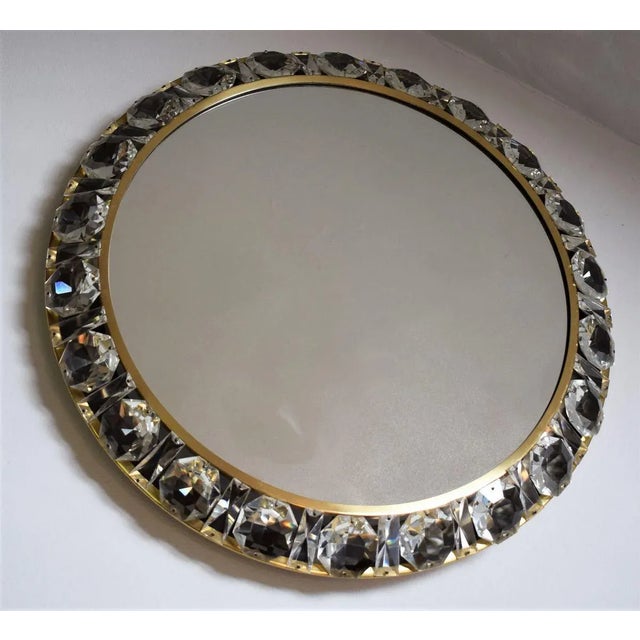 Large Model 3648 Lighted Wall Mirror from Bakalowits & Söhne, 1960s For Sale - Image 6 of 10