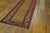 Late 19th Century 1890s Tan Camel Geometric Nw. Persian Kurdish Runner Rug 3' X 10' Handknotted Wool Carpet For Sale - Image 5 of 6