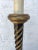 English Late 20th Century Spiral Carved Table Lamp For Sale - Image 3 of 10